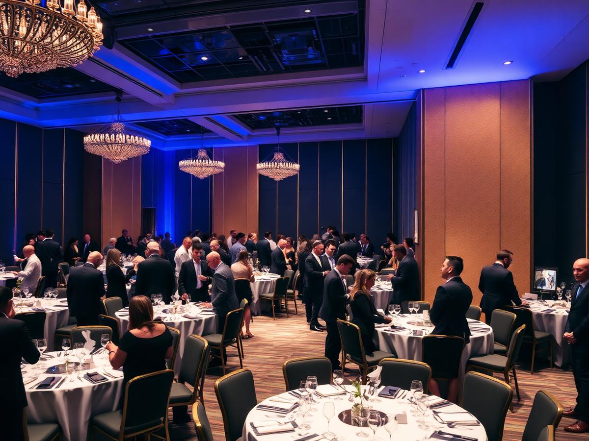 Ambiance de gala corporatif, image d’inspiration